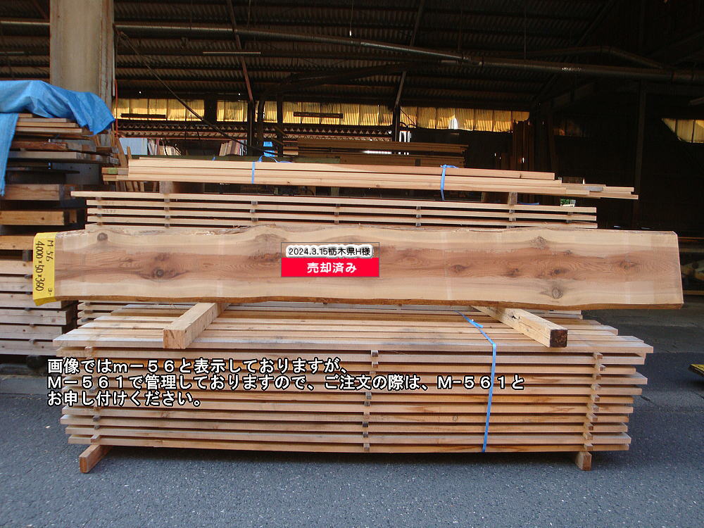 M-561 特等 4000×50×360